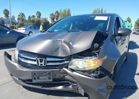2016 Honda Odyssey Ex-L z USA, uszkodzony, nr VIN 5FNRL5H64GB072528